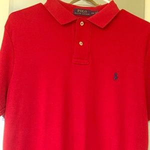 POLO BY RALPH LAUREN Red Polo Sz LG